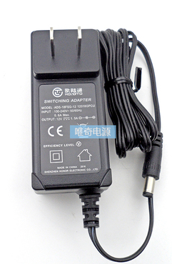 NEW HOIOTO ADS-25FSG-12 12018 GPCU AC Adapter 12V 1.5A, 5.5 X 2.1mm, US 2P Plug, New